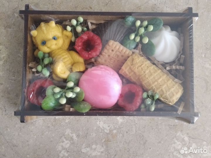 Подарочный набор мыла ручной работы