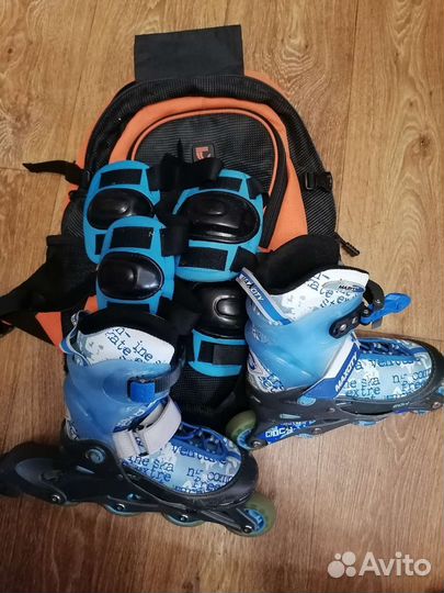 Роликовые коньки детские 30-33