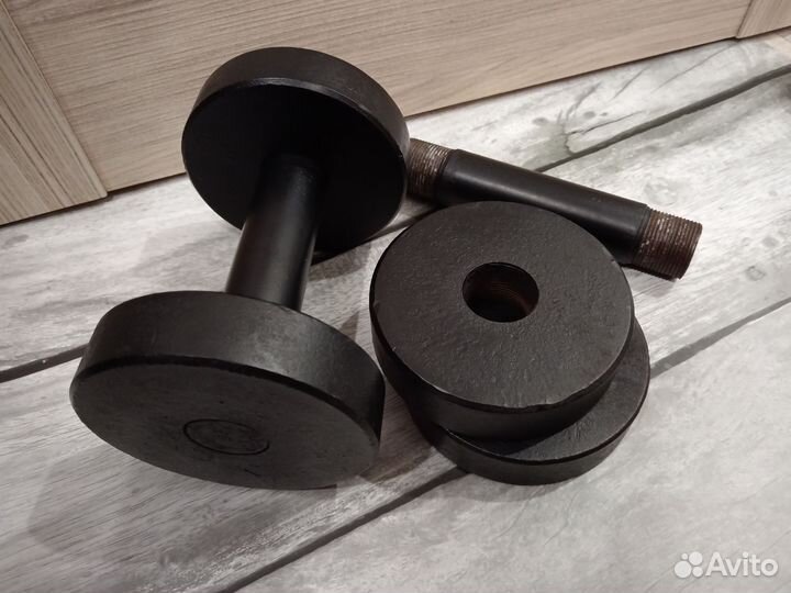Гантели разборные
