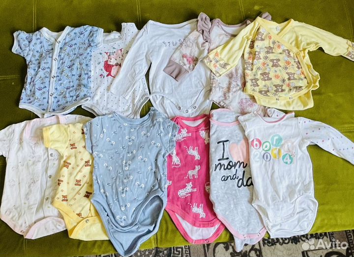 Боди для девочки 62 размер