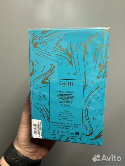 Gritti Pomelo Sorento 100 ml Оригинал