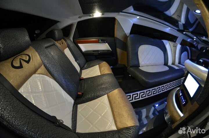 Эксклюзивный лимузин Infiniti аренда на свадьбу