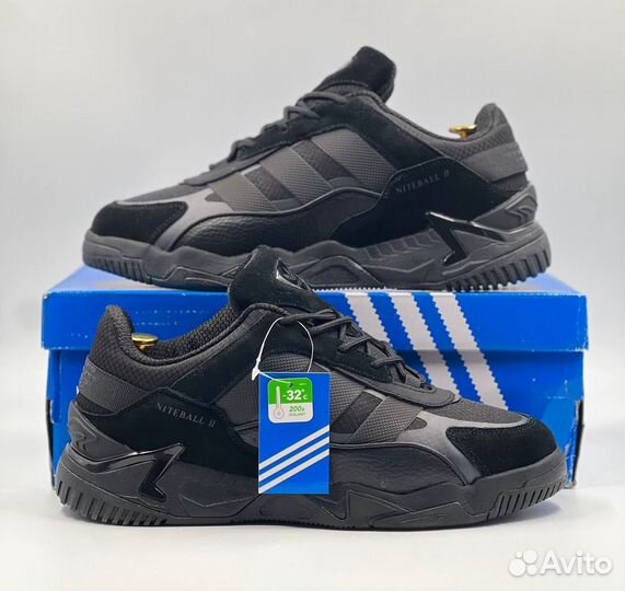 Зимние кроссовки Adidas Niteball 2.0 с мехом