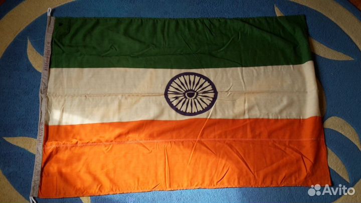 Флаг Индии 1989 год. Производство СССР