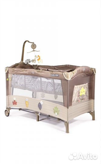 Детская кроватка манеж