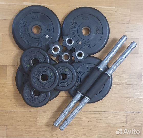 Гантели barbell MB