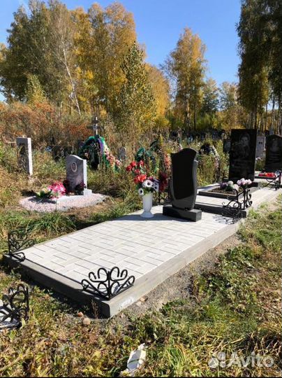 Благоустройство мест захоронения,Памятники