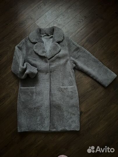Пальто из мутона