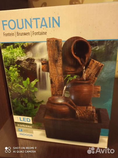 Фонтан садовый