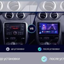 Переходная рамка комплект Renault Duster 1