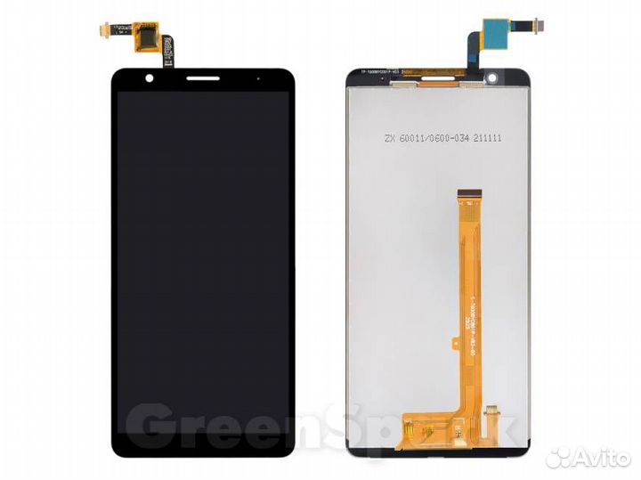 Дисплей для ZTE Blade L210 +тач черный copy