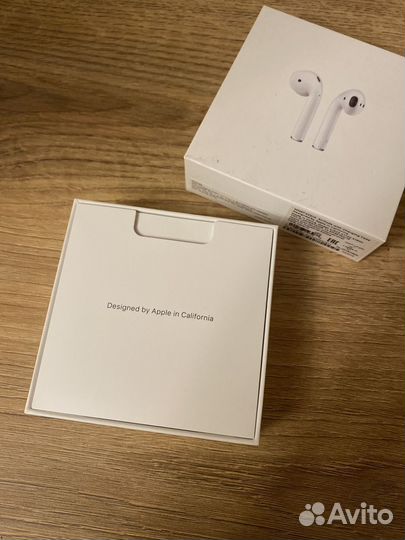 Наушники earpods коробка