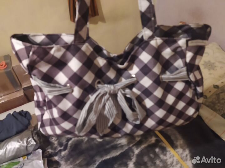 Сумка пляжная стильная гламурная