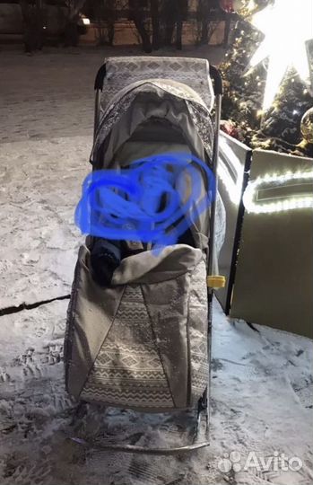 Санки коляска