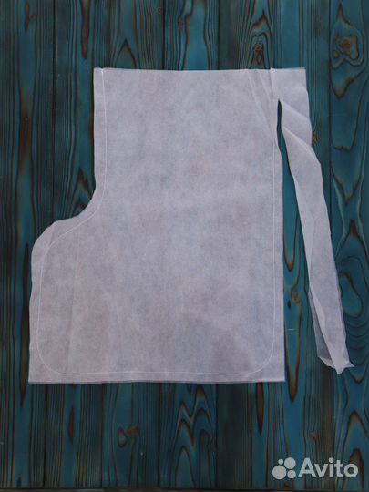 Бахилы высокие на завязках.плотность 25гр