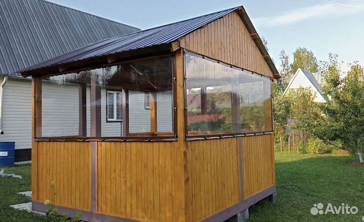 Мягкие окна морозостойкие