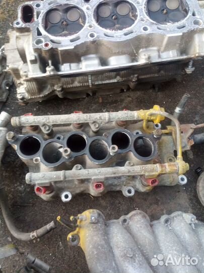 Головка блока цилиндров на двигатель 1MZ-FE