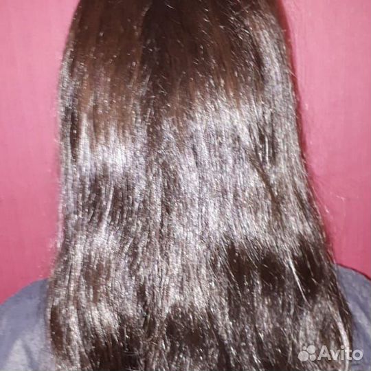 Кератиновое выпрямление волос