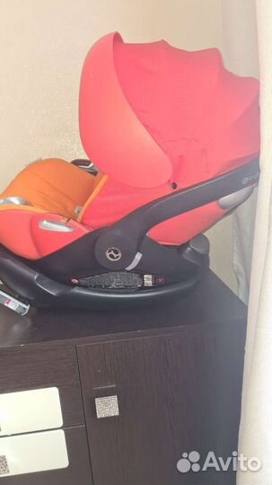 Автолюлька cybex cloud q с базой изофикс