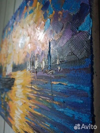 Картина маслом на холсте 40х30