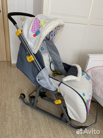 Санки-коляска