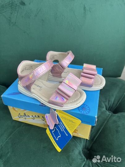 Босоножки для девочки 22 размер котофей