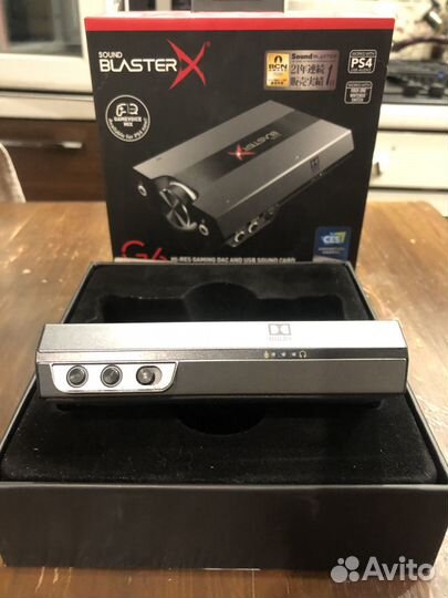 Звуковая карта HI-RES 32Бит USB Creative G6