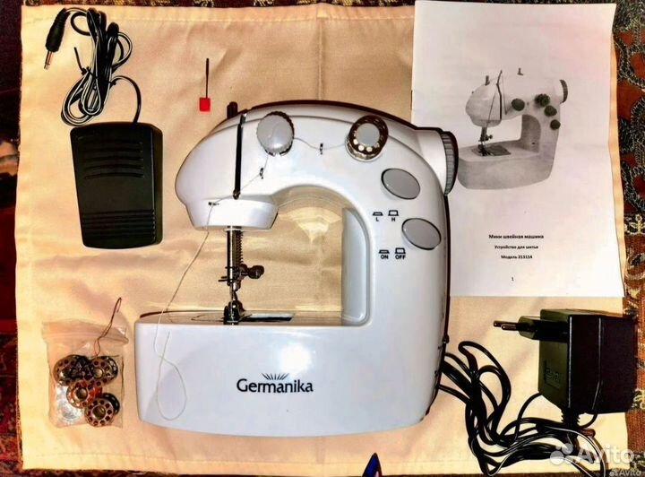 Швейная машина Germanika мини-швейная машинка