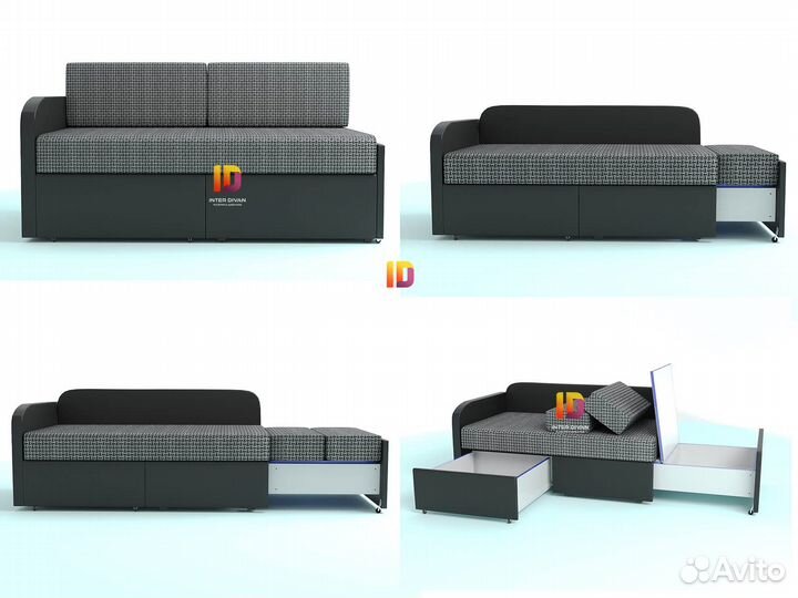 Детская кровать диван Настя (Малютка) (дд)