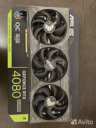 Видеокарта rtx 4080 super asus tuf gaming oc