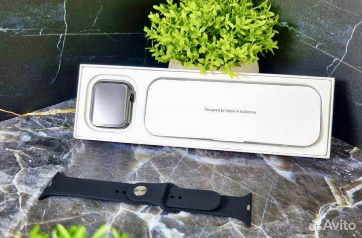 Apple Watch Series 9 45mm(apple коробка+яблочко)