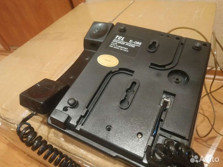 Телефон ретро проводной кнопочный Tcl