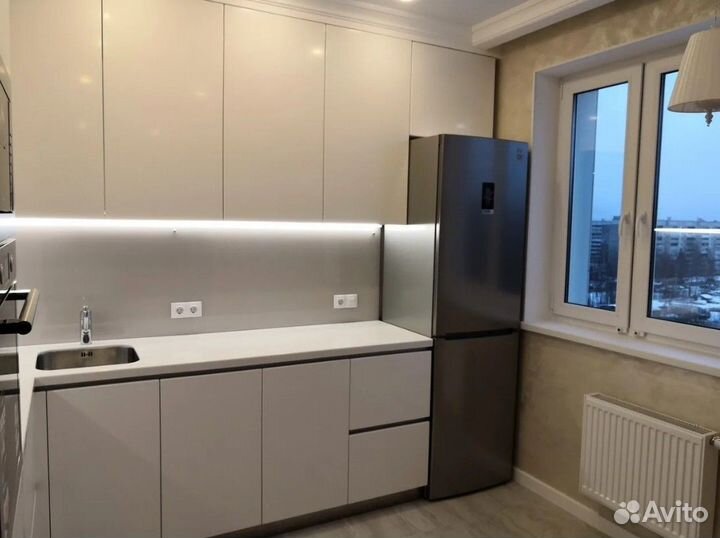 Кухонный гарнитур без ручек. Рассрочка без банка