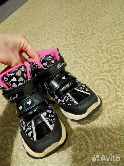 Демисезонные ботинки для девочки