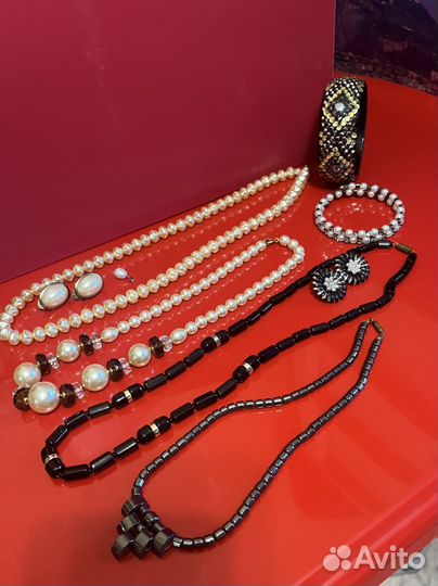 Бусы Бижутерия Винтаж Чехия Яблонекс