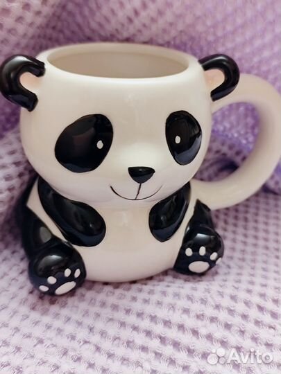 Кашпо панда для суккулентов