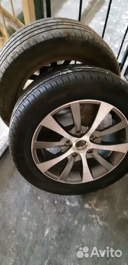 Литые диски на Lifan Sebreum с летней резиной