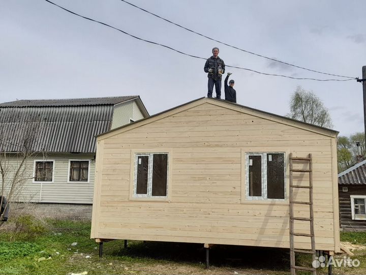 Бытовка 6 х 5 Дачный домик / Барнхаус