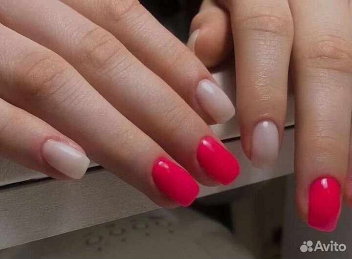 Маникюр гель лак