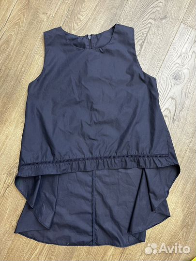 Блузка синяя для девочки 140 152