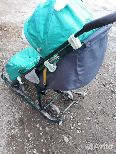 Коляска санки