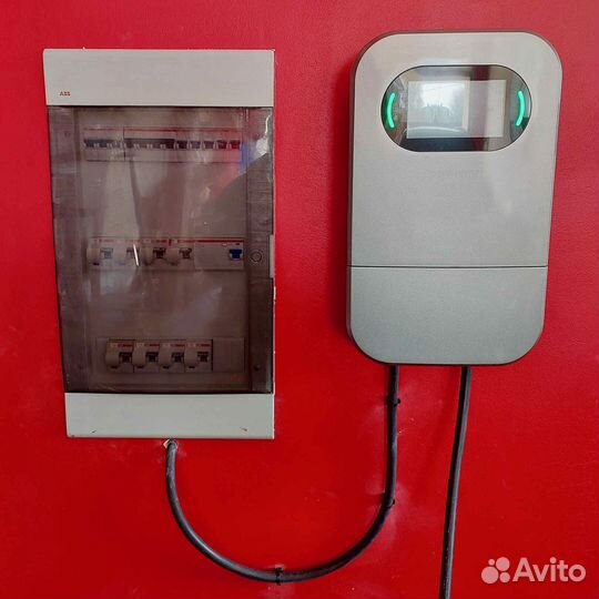 Установка Зарядной Станции для электромобиля