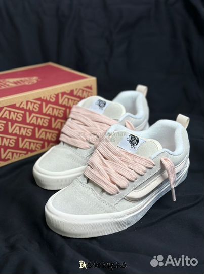 Кроссовки Vans knu skool pastels pink 36-41