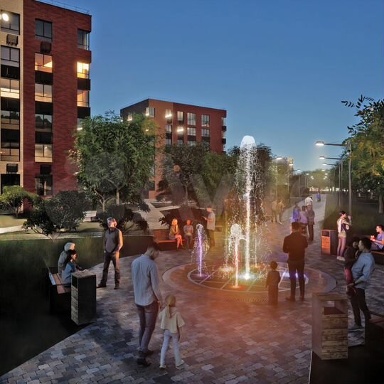 1-к. квартира, 36,5 м², 2/6 эт.