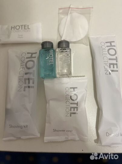 Набор косметики одноразовый отелей и туристов