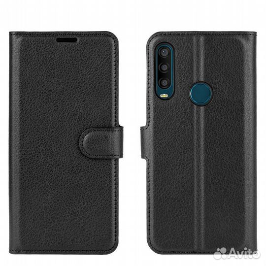 Кожаный чехол Alcatel 1SE(2020) 5030F, 5030U,5030D