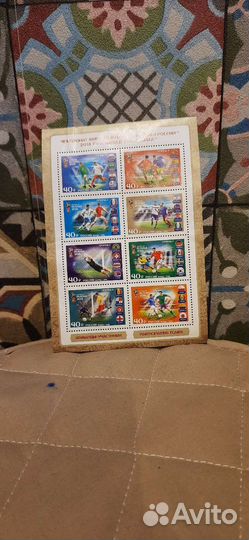 Марки Чемпионат мира по фотболу FIFA 2018 в России