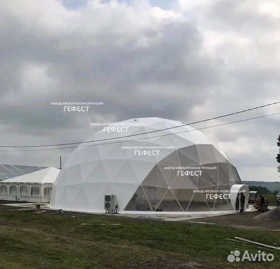 Шатер купольный для глэмпинга