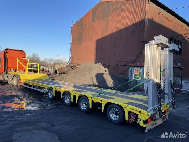 Полуприцеп трал (тяжеловоз) Berger 9854, 2023