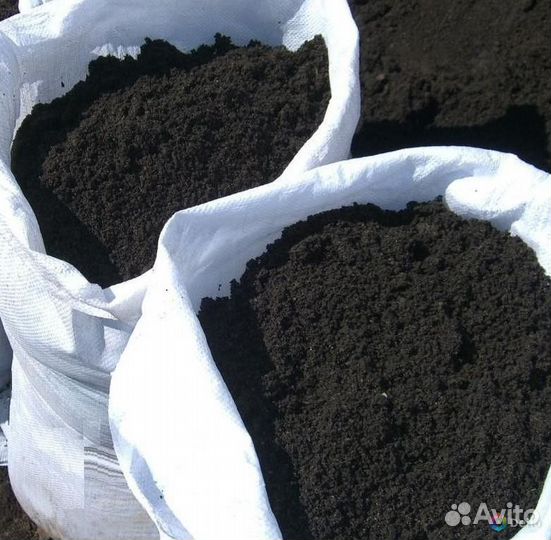 Чернозем Перегной в мешках